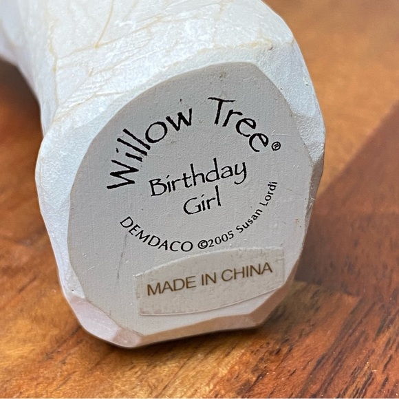 Willow Tree Celebrate Your Day Birthday Girl Figurine - Picture 8 of 8